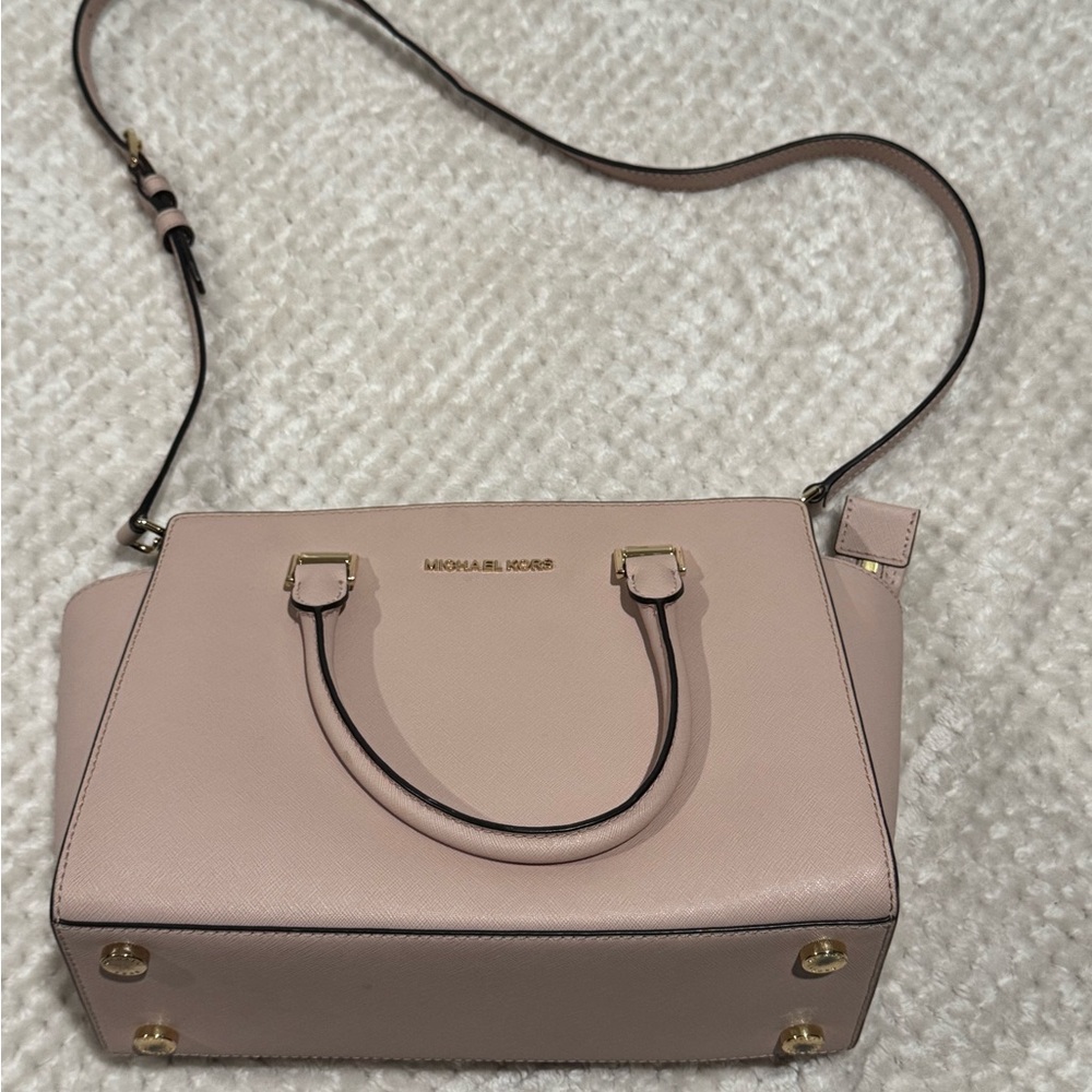 Michael Kors Blush Satchel Bag